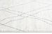 Neera Grey and Ivory Abstract Diamond Rug