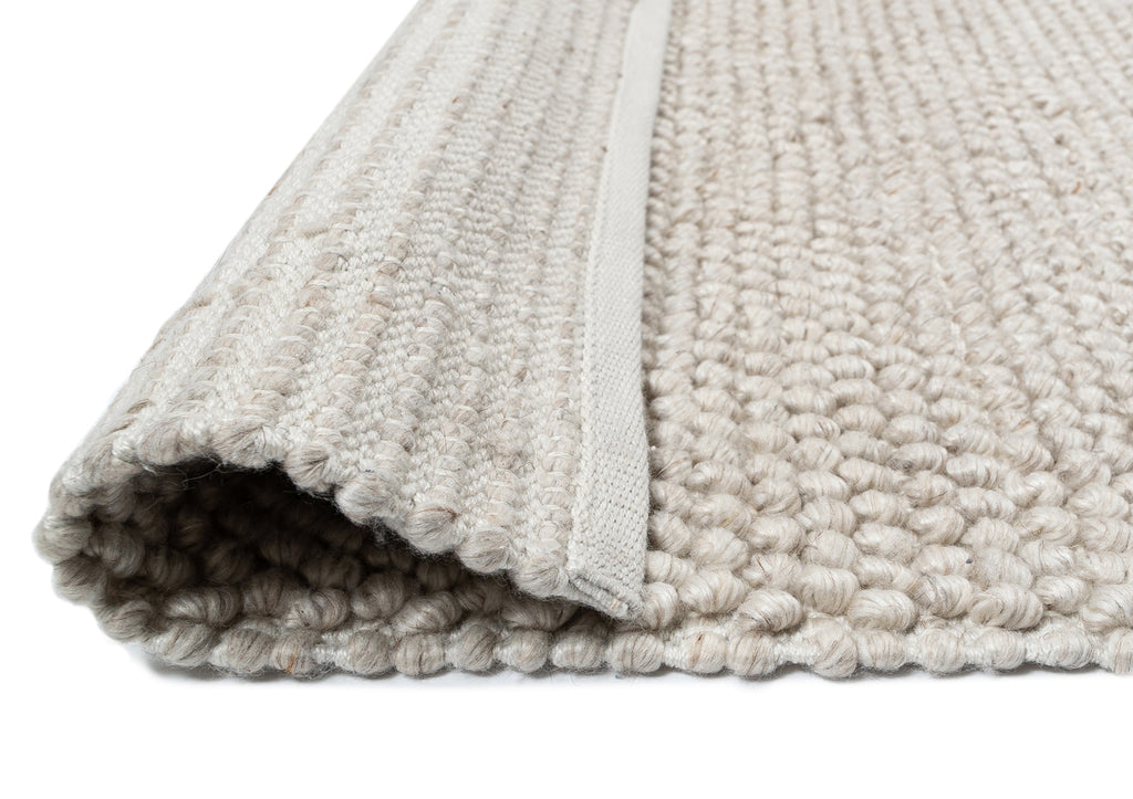 Amaia Light Grey Looped Indoor Outdoor Rug