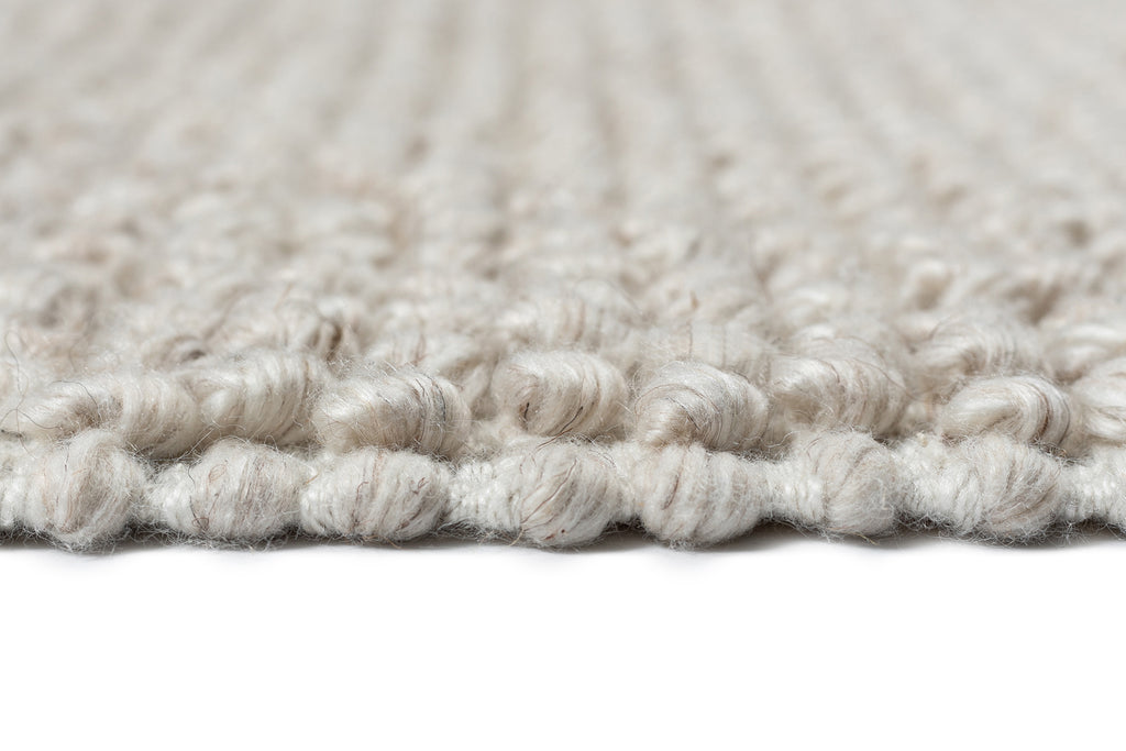 Amaia Light Grey Looped Indoor Outdoor Rug