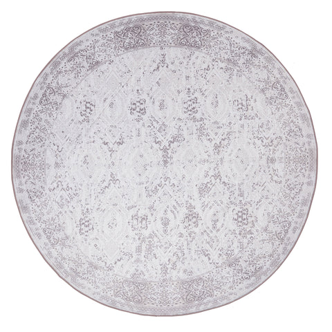Andi Grey Plush Rollie Pollie Round Playmat