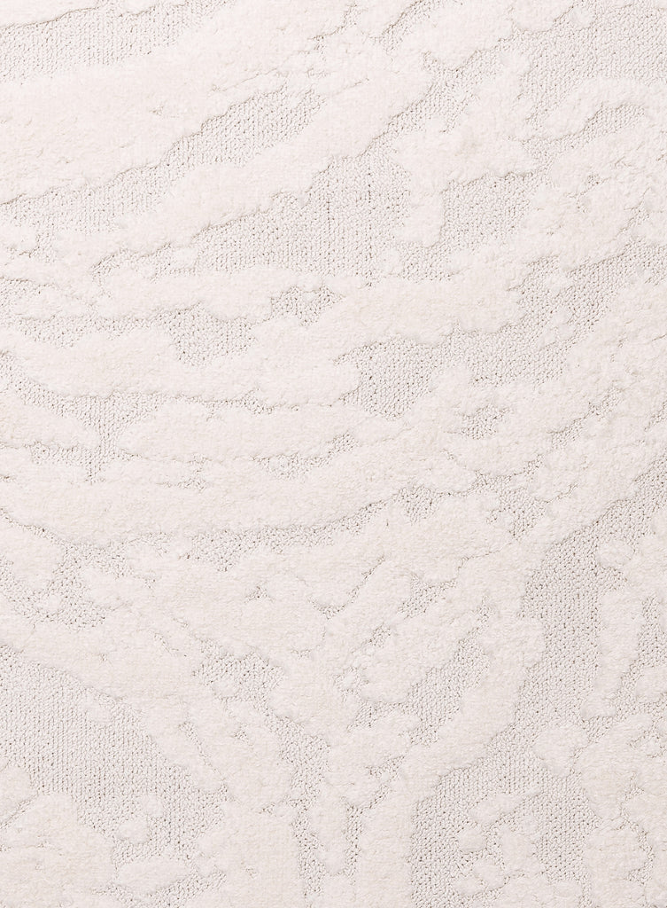 Aurora Ivory Cream Abstract Textured Rug