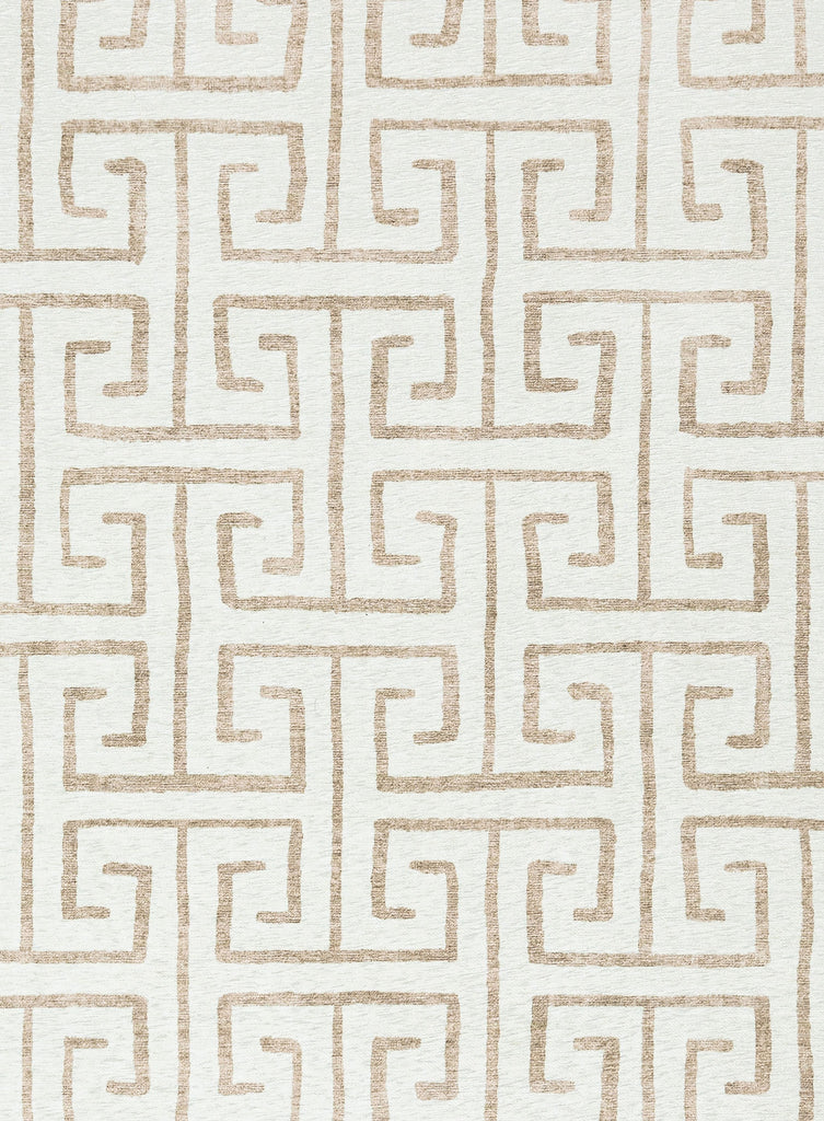 Ayat Beige Cream Indoor Outdoor Washable Rug