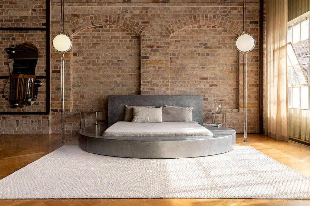 Bambi Ivory Chunky Wool Rug