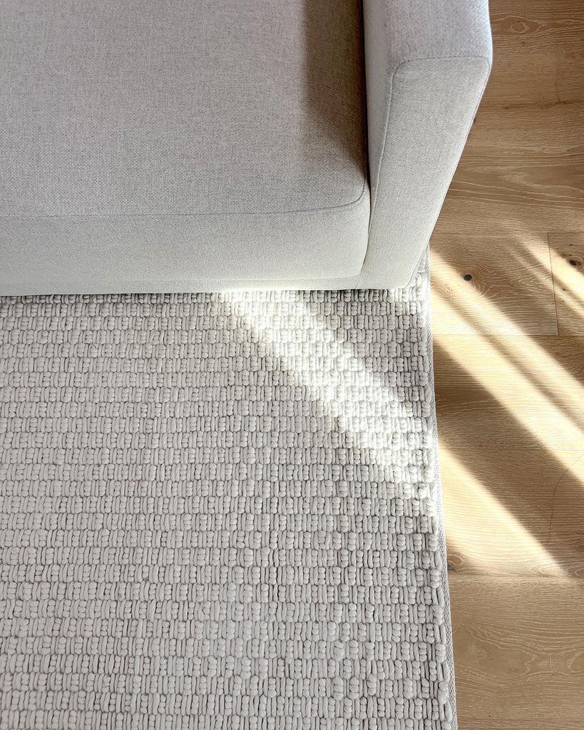 Bambi Ivory Chunky Wool Rug