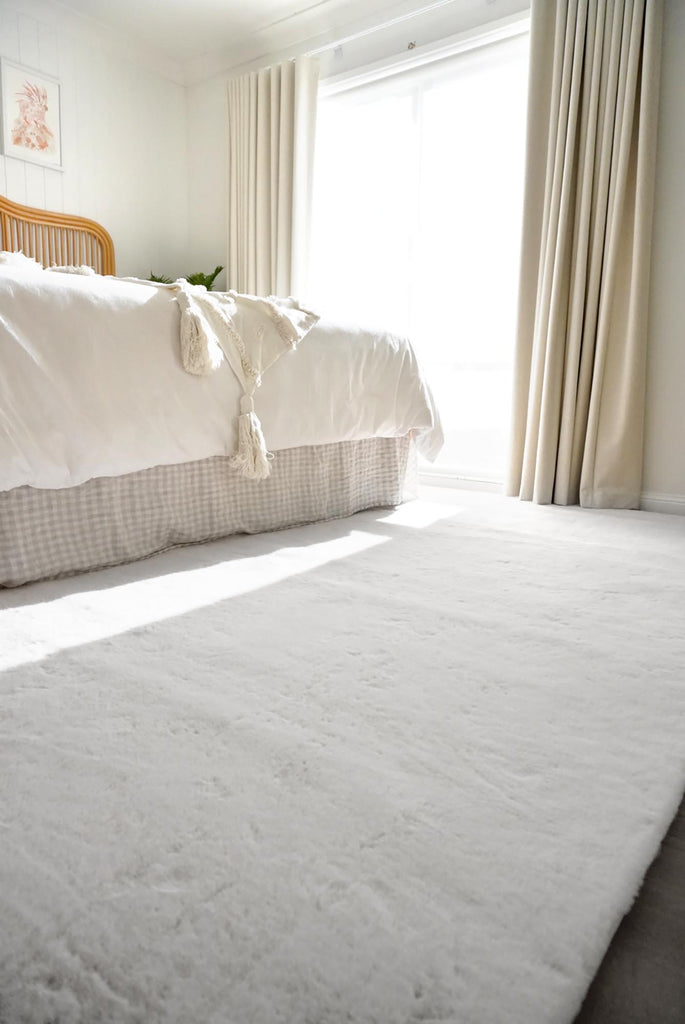 Becca Cream Shag Rug