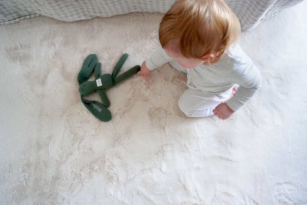 Becca Cream Shag Rug