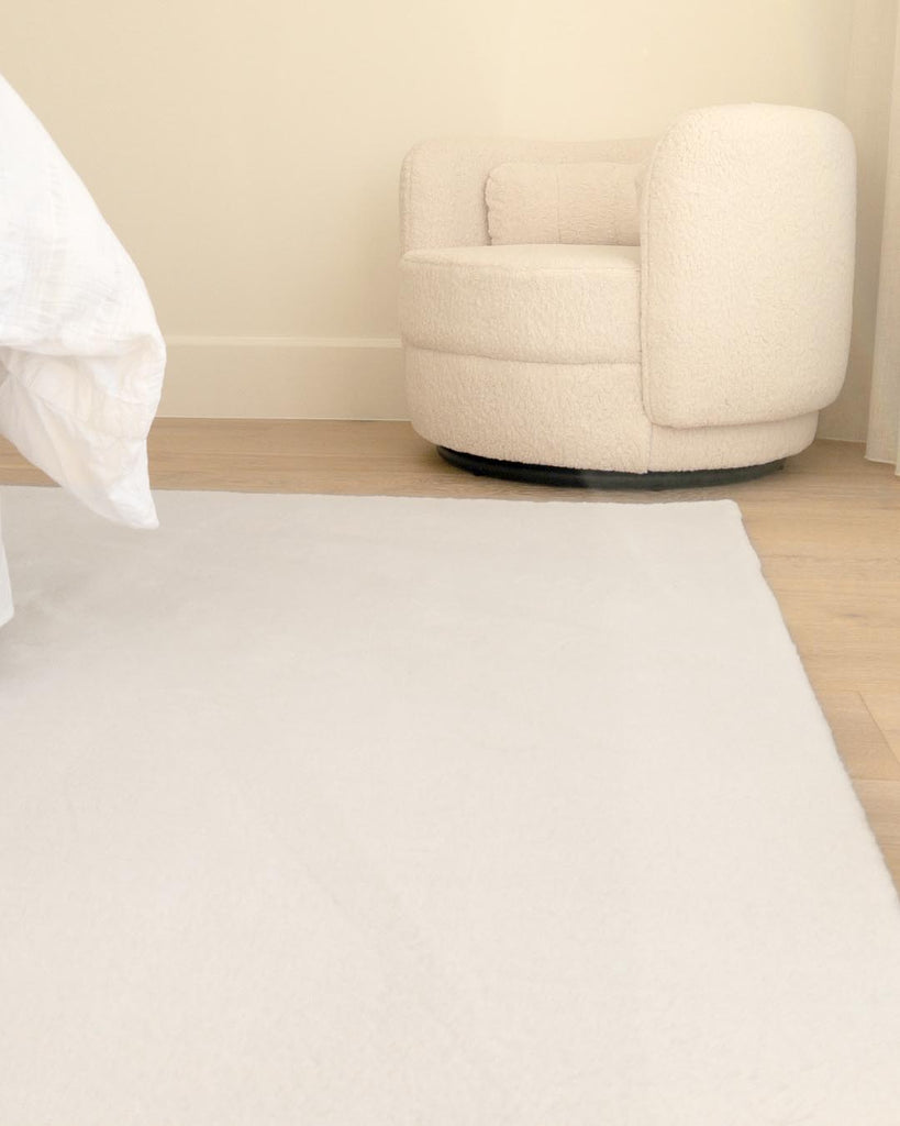 Becca Cream Shag Rug