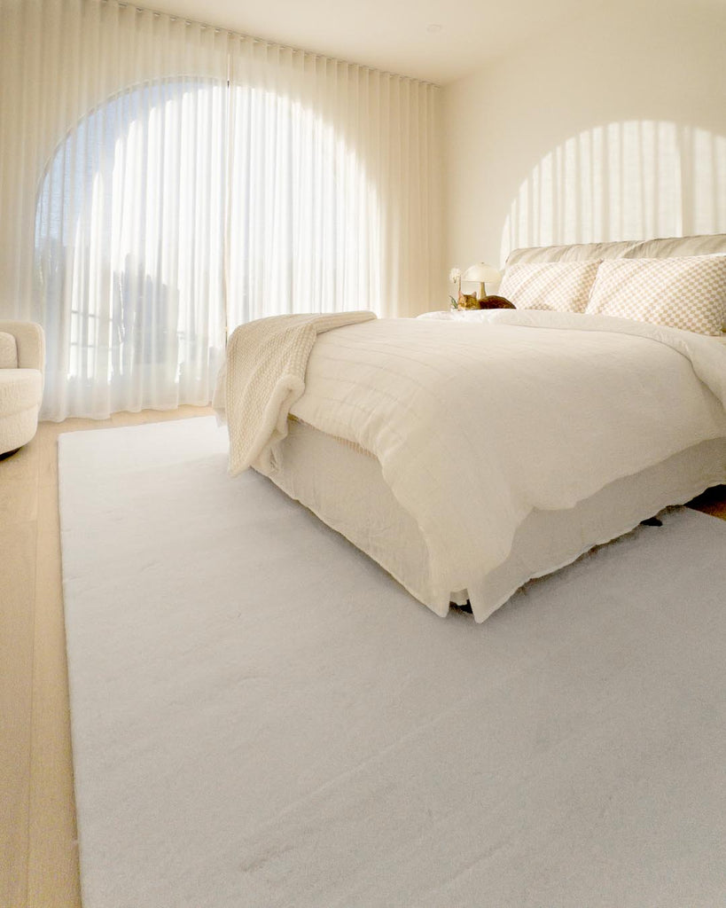 Becca Cream Shag Rug