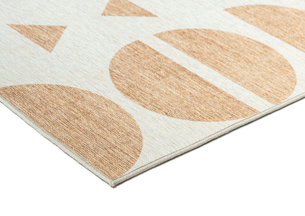 Betsy Beige Ivory Indoor Outdoor Washable Rug