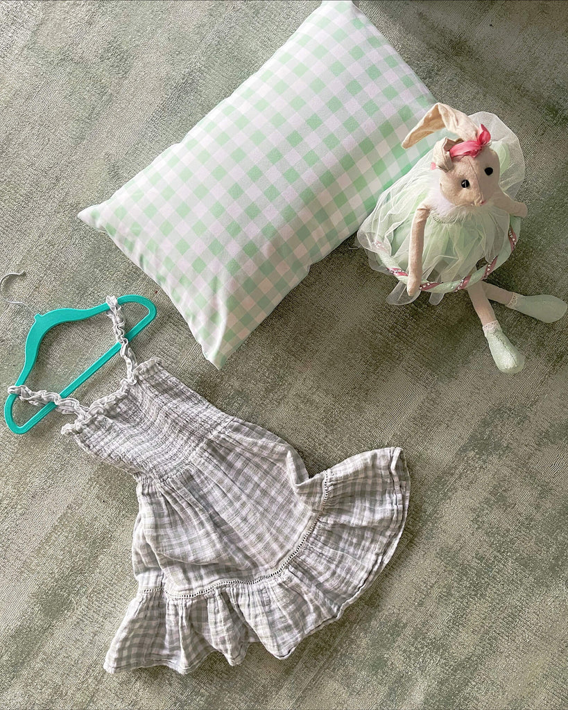 Billie Mint Green Distressed Viscose Rug