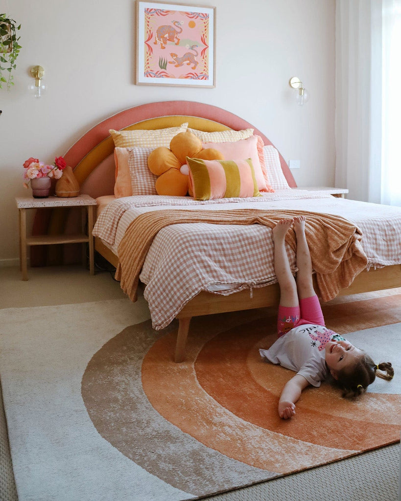 Blake Orange Rainbow Rug