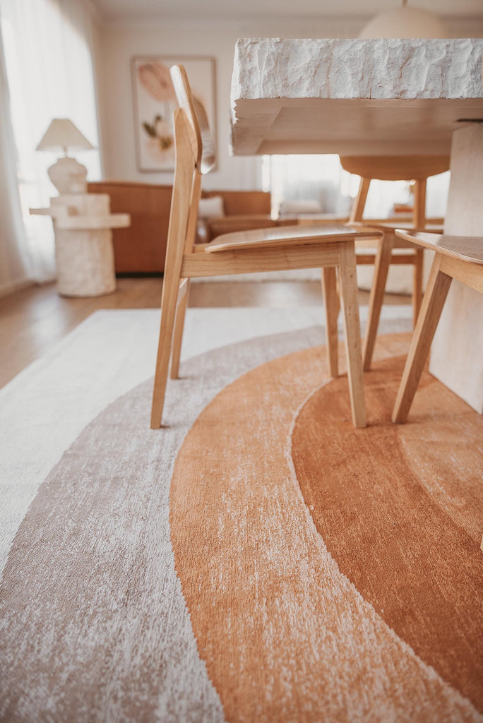 Blake Orange Rainbow Rug