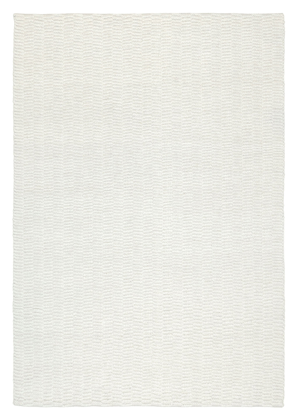 Blanca Ivory Textured Wool Rug
