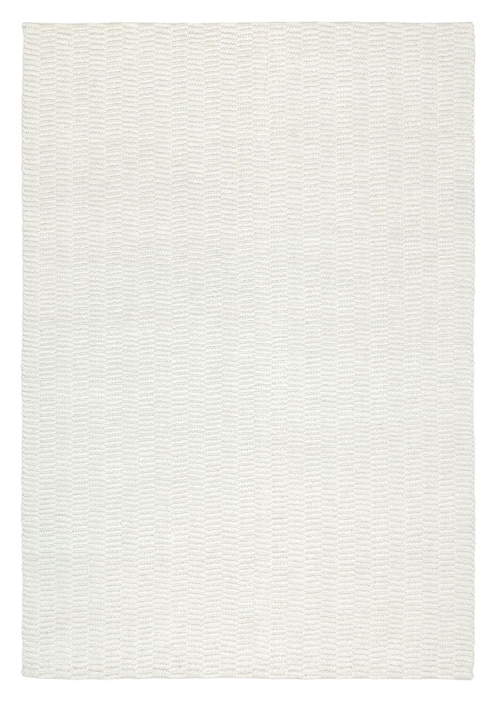 Blanca Ivory Textured Wool Rug