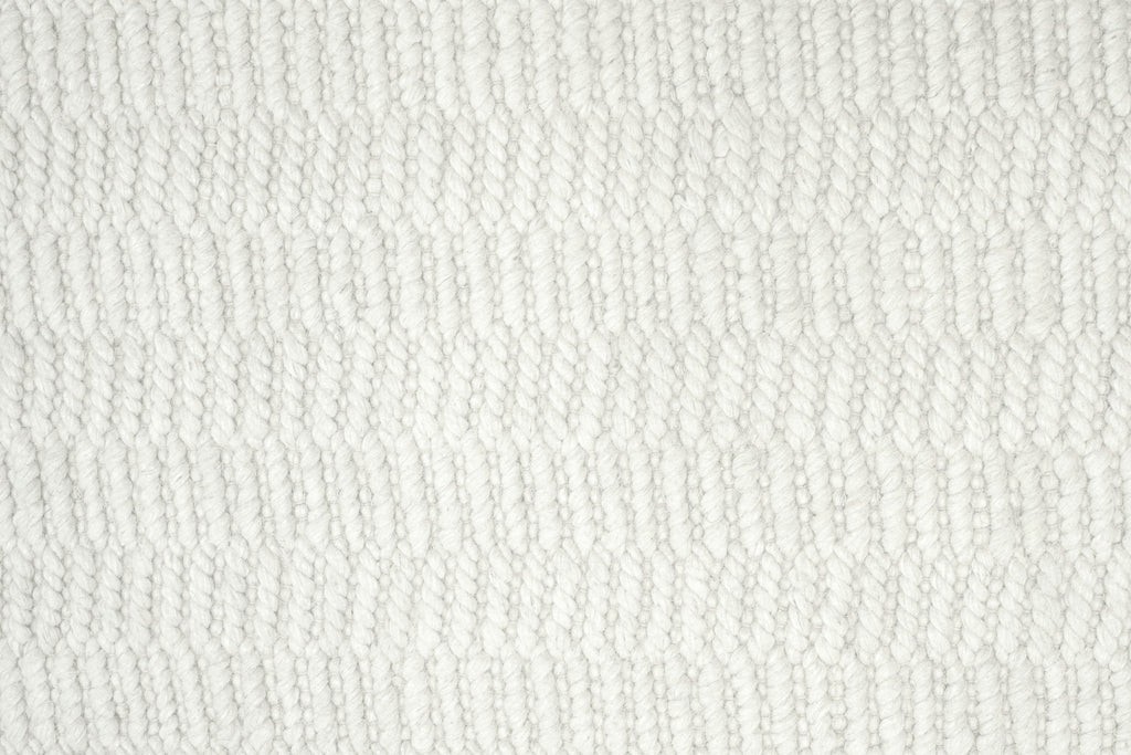Blanca Ivory Textured Wool Rug