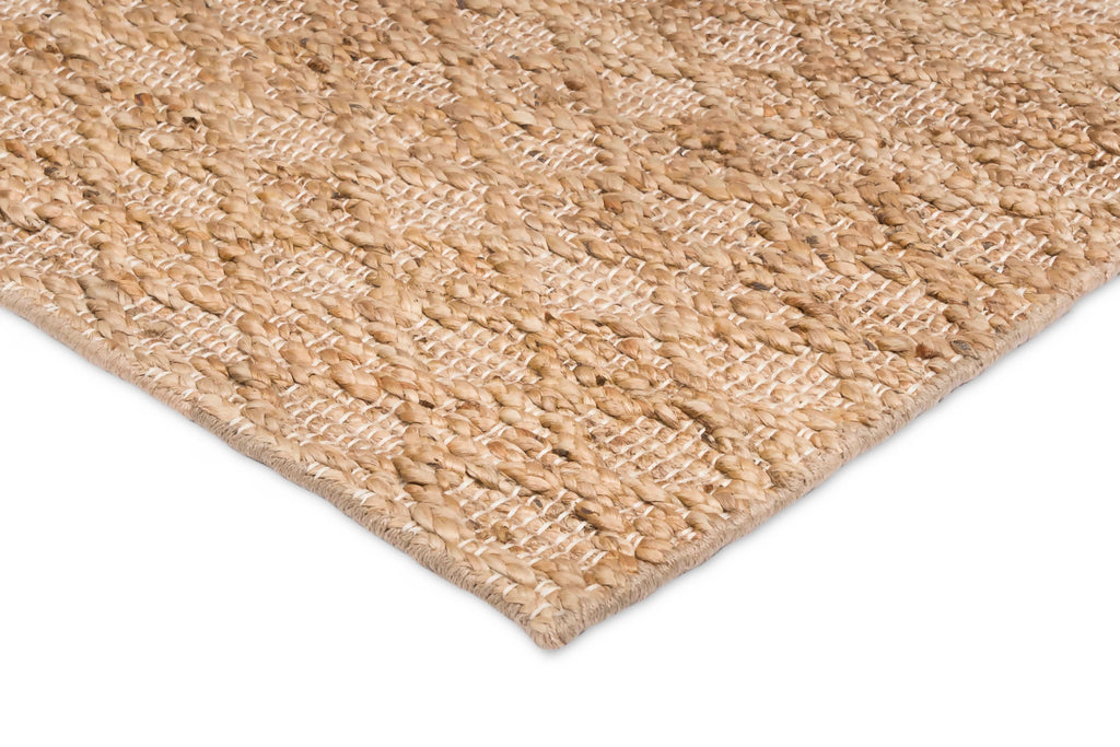 Callie Tribal Natural Diamond Jute Rug