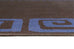 Callista Deep Chocolate and Vivid Blue Geometric Indoor Outdoor Rug