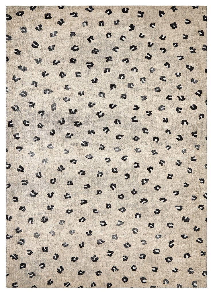 Candice Beige Leopard Animal Pattern Rug *NO RETURNS UNLESS FAULTY
