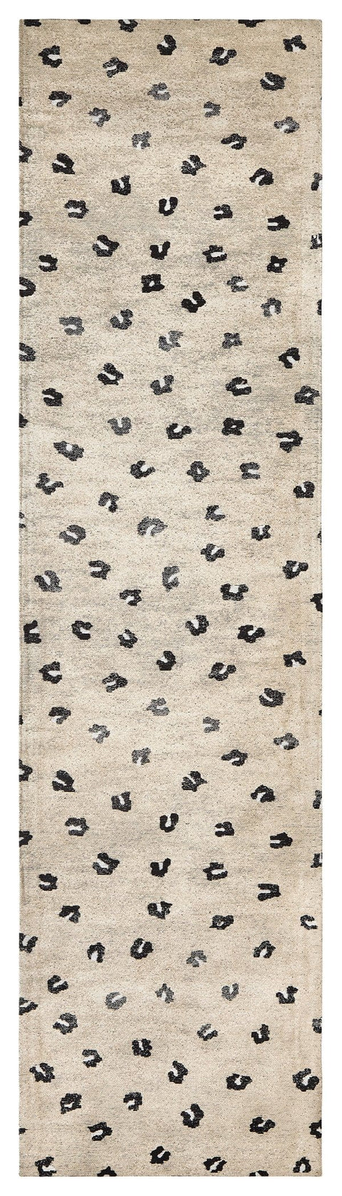 Candice Beige Leopard Pattern Runner Rug*NO RETURNS UNLESS FAULTY
