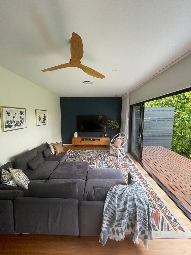 Cassie Orange And Blue Multi Colour Tribal Rug