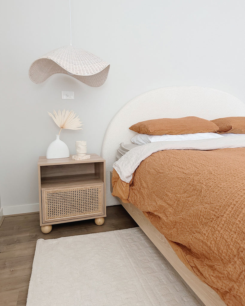 Chloe Cream Tribal Textured Rug