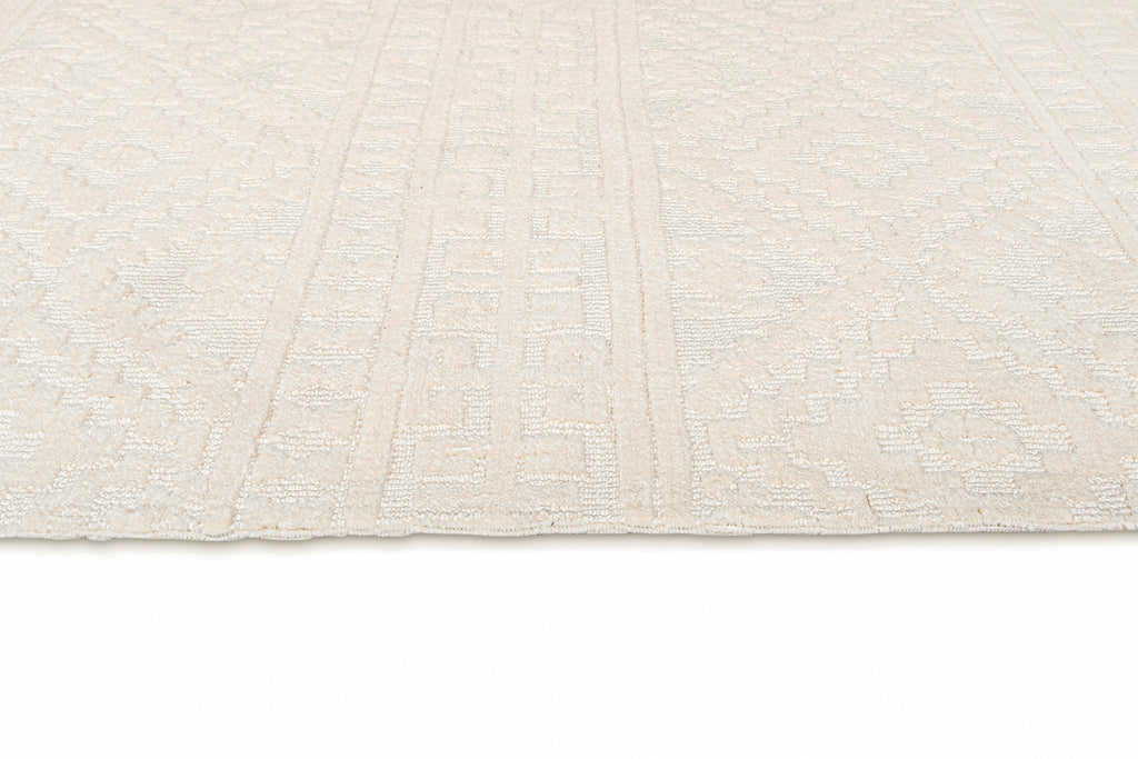 Chloe Cream Tribal Textured Rug