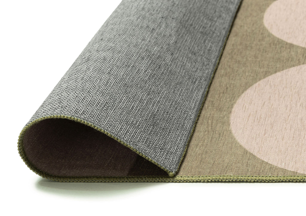 Cleo Blush and Sage Arch Pattern Indoor Outdoor Rug