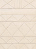 Coco Ivory Tribal Washable Runner Rug