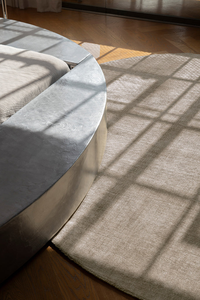 Codie Beige Handwoven Round Rug