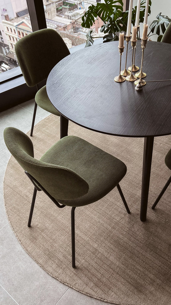 Codie Beige Handwoven Round Rug