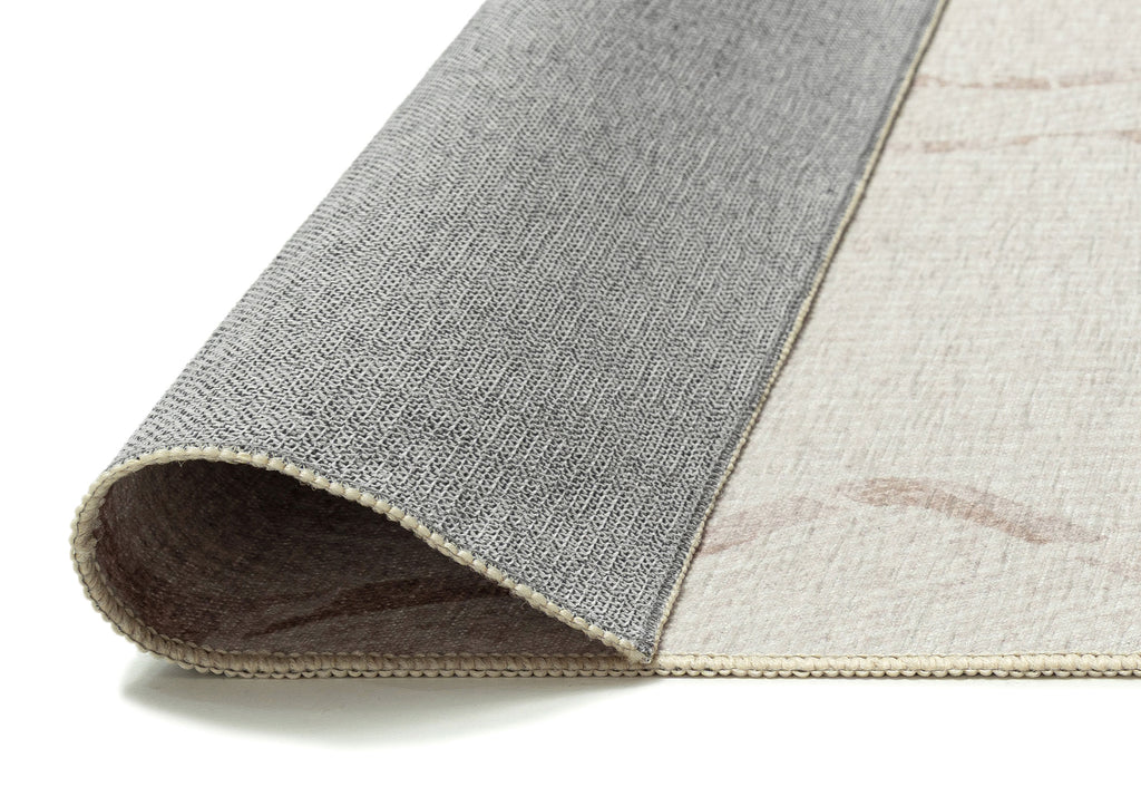Cyra Soft Beige and Warm Taupe Indoor Outdoor Rug