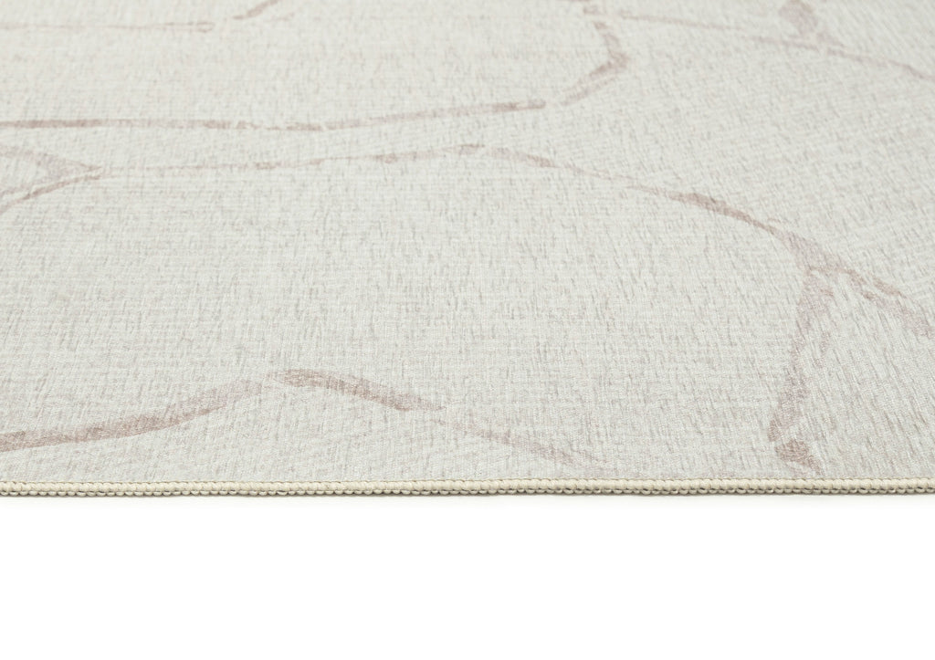 Cyra Soft Beige and Warm Taupe Indoor Outdoor Rug