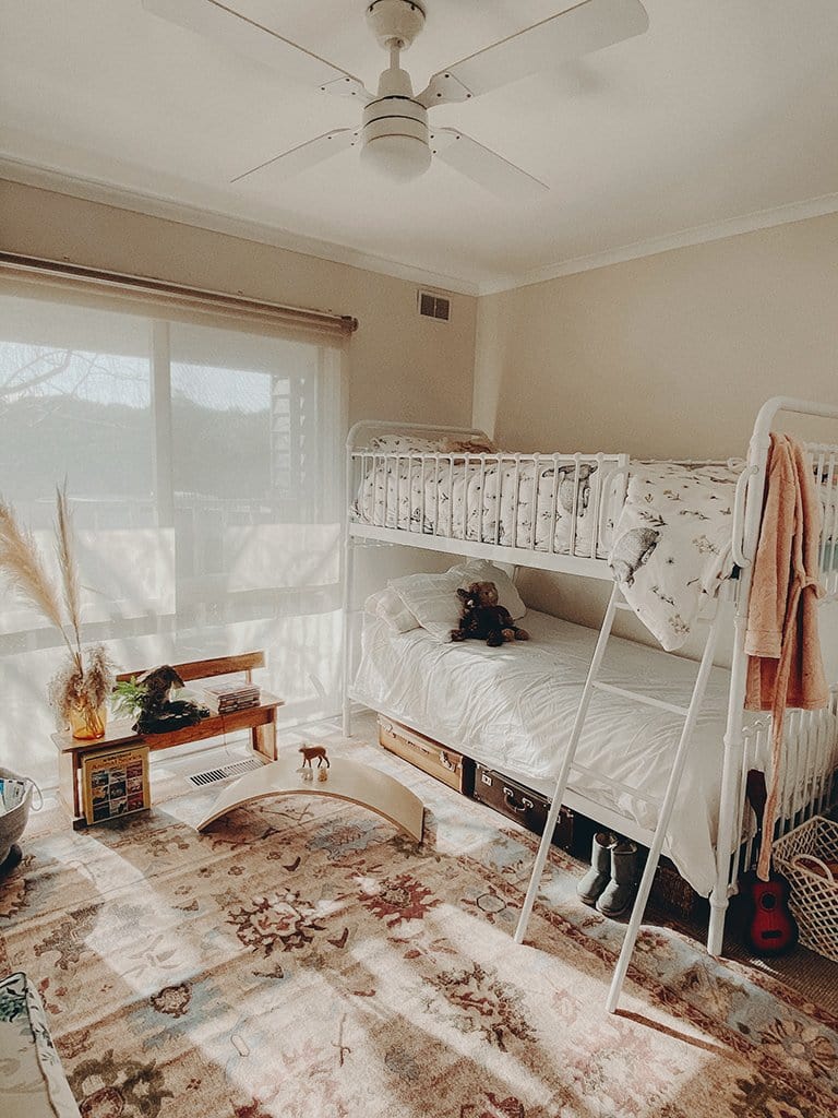 Dakota Blue and Pink Bordered Floral Rug