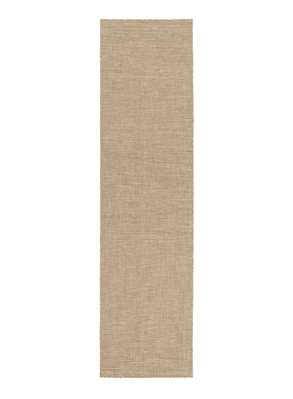 Dune Natural Beige Woven Indoor Outdoor Runner Rug