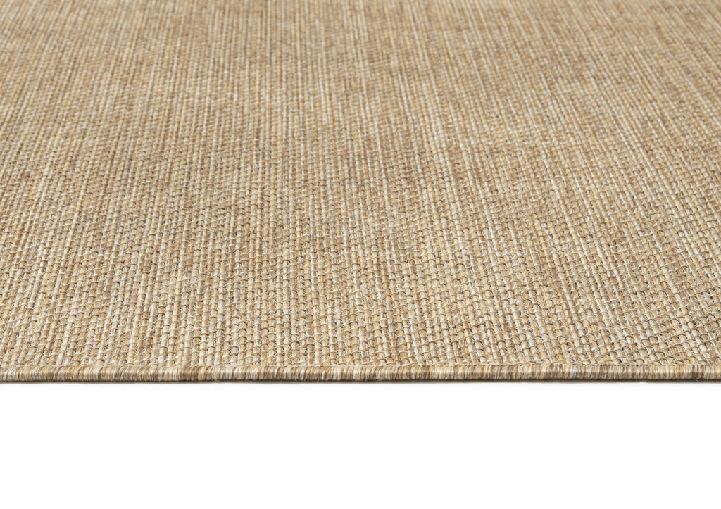 Dune Natural Beige Woven Indoor Outdoor Runner Rug