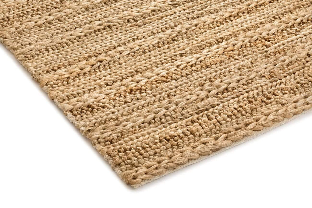 Eboni Chunky Braided Jute and Cotton Rug