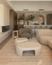 Eboni Chunky Braided Jute and Cotton Rug
