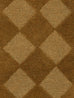 Emeka Moss Brown Diamond Hand-Tufted Rug