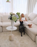 Ernestine Ivory Shag Rug