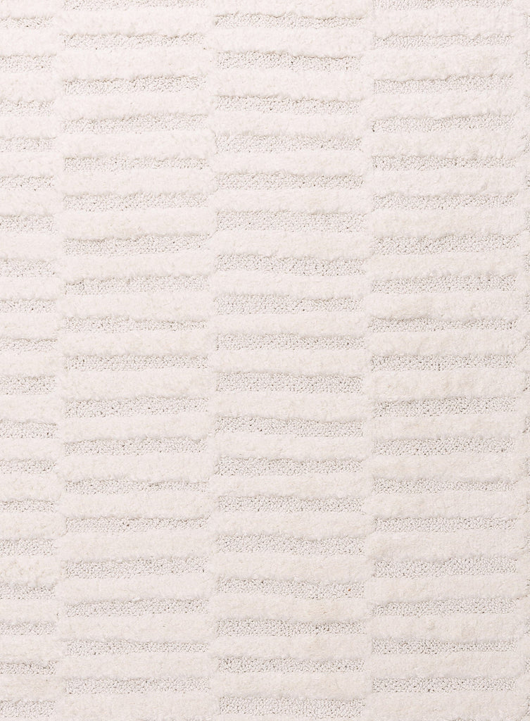 Filippa Ivory Cream Modern Textured Rug