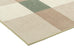 Forio Beige Ivory and Olive Green Checkered Indoor Outdoor Rug