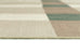 Forio Beige Ivory and Olive Green Checkered Indoor Outdoor Rug