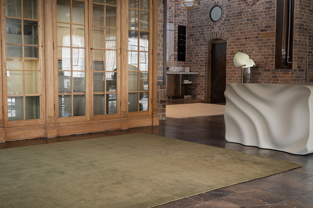 Franz Green Handwoven Rug