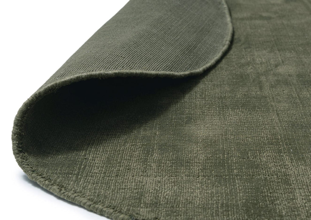 Franz Green Handwoven Round Rug