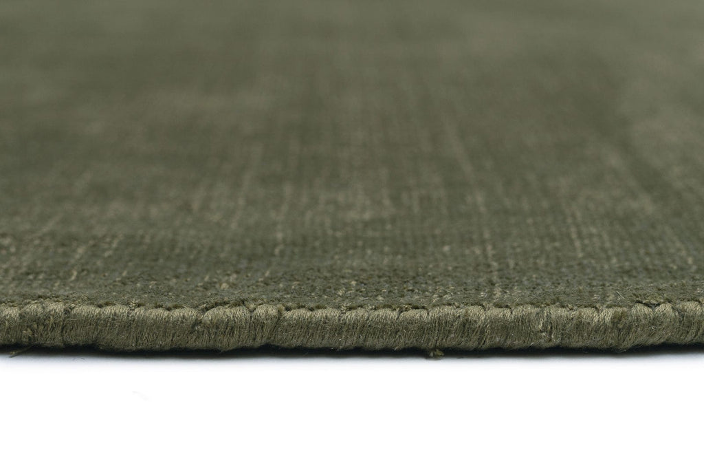 Franz Green Handwoven Round Rug