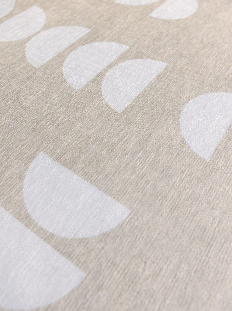 Gianna Beige Ivory Indoor Outdoor Washable Rug