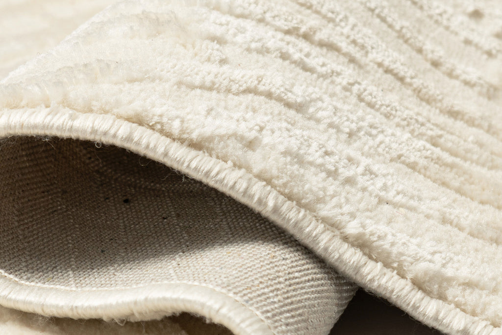 Idina Neutral Abstract Washable Rug