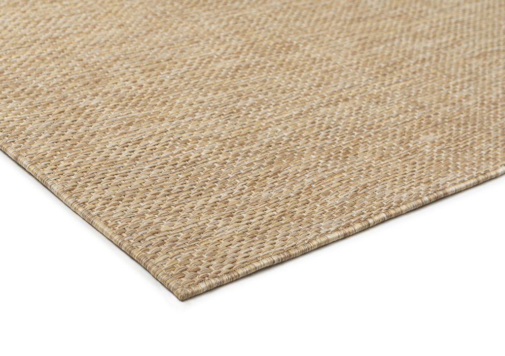 Ilya Sandy Beige Woven Indoor Outdoor Rug