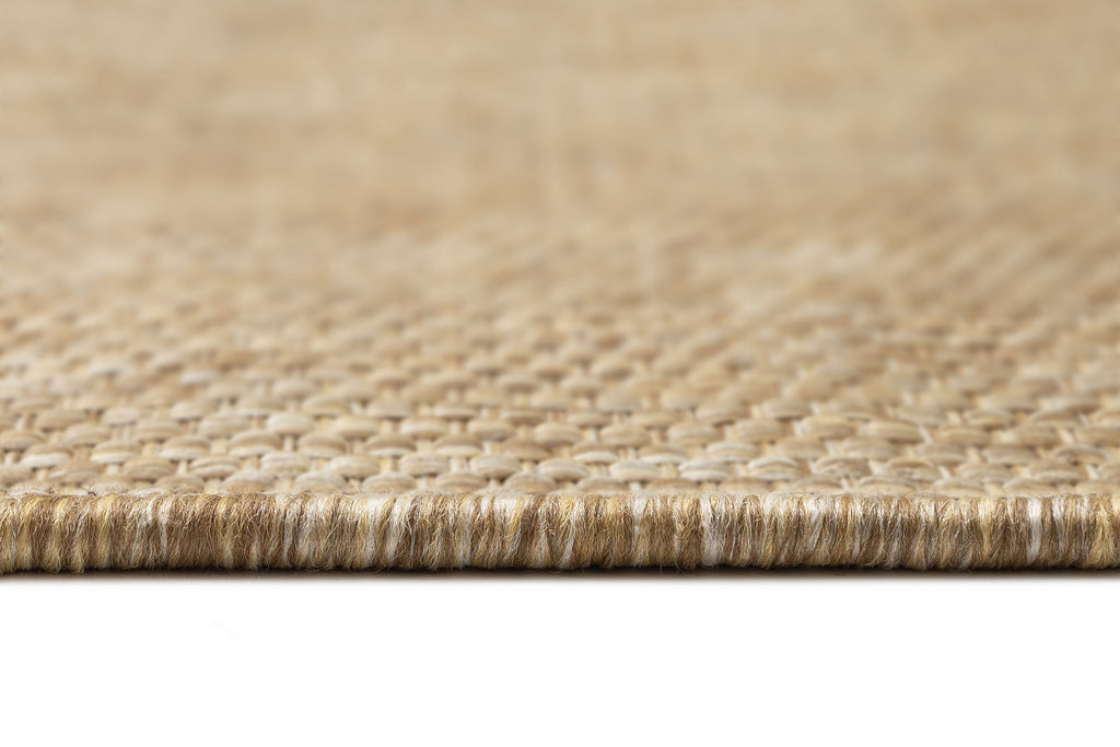 Ilya Sandy Beige Woven Indoor Outdoor Rug