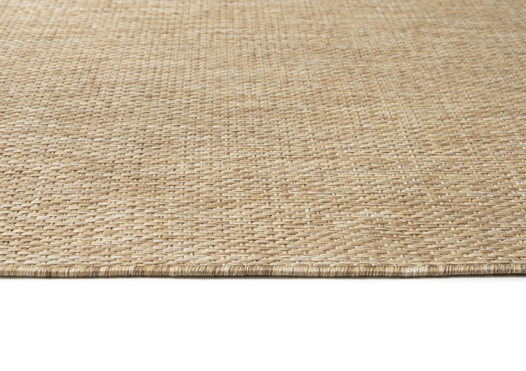 Ilya Sandy Beige Woven Indoor Outdoor Rug
